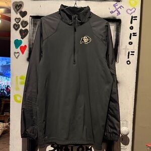 Men's Black Pullover Jacket